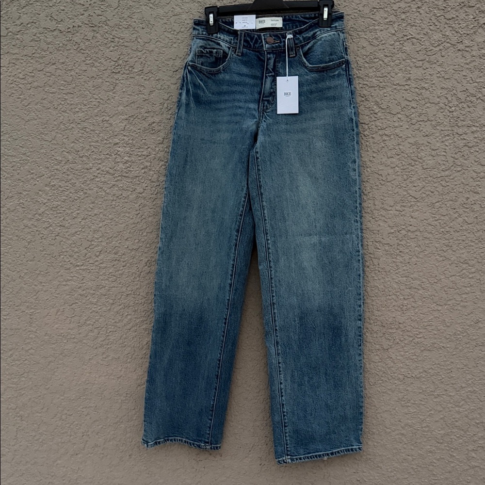 BKE Taylor Dark Blue Denim Jeans